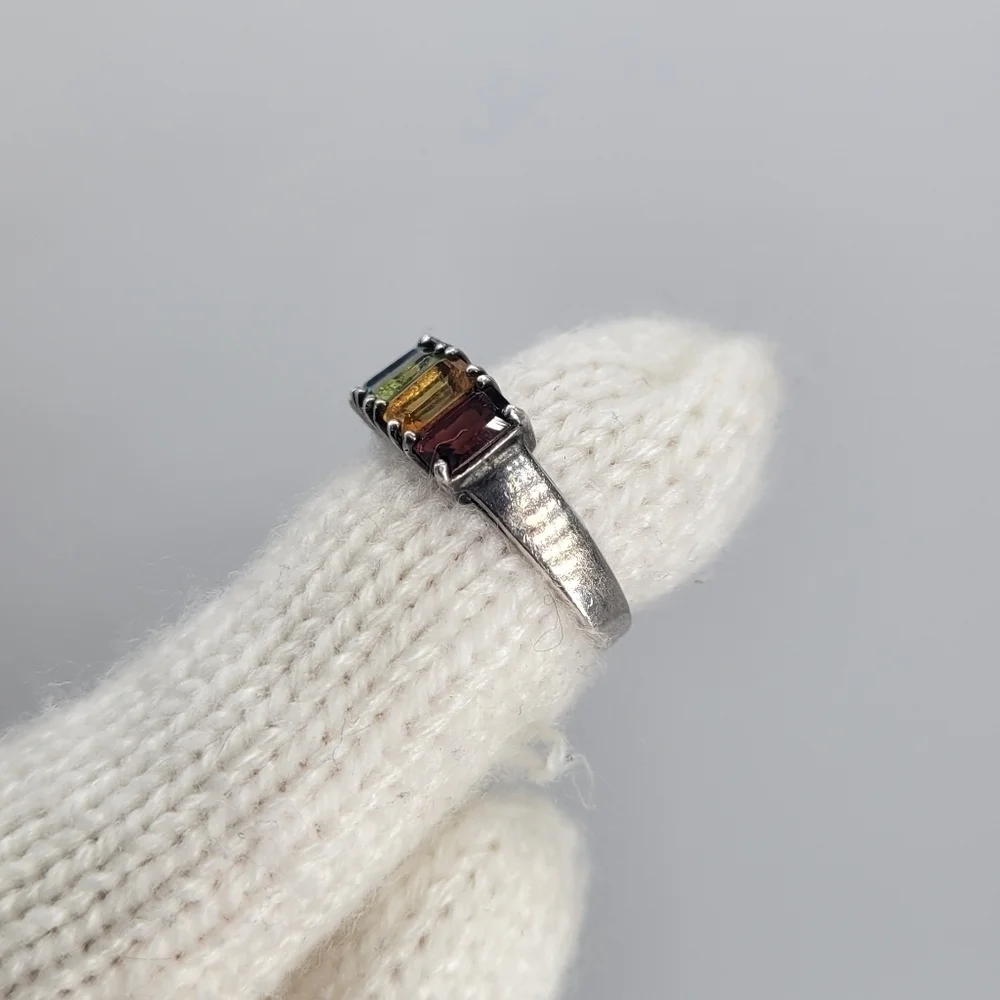 Sterling Silver 925 Thailand CNA Ring Size 7 